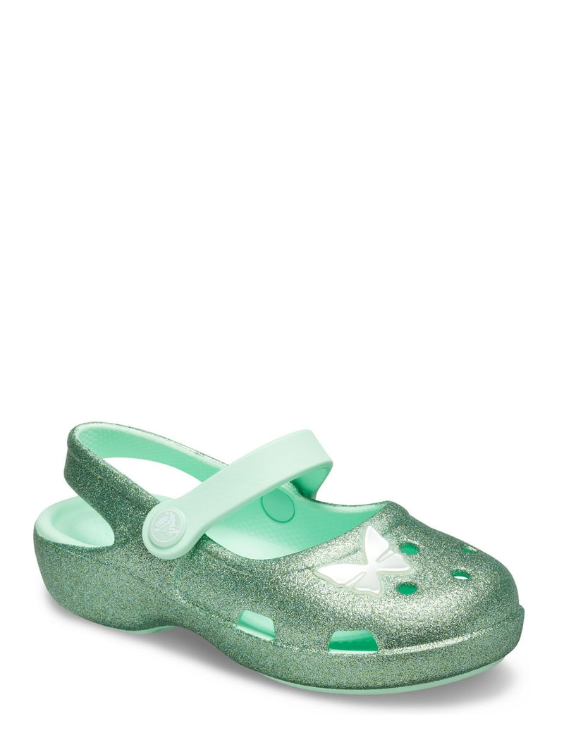 Crocs Child Classic Glitter Charm Mary Janes (Ages 1-6) -