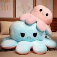 thumbnail image 3 of Reversible Octopus Plush Toy, Large Plush Octopus Pillow Toys Orange Orange, 3 of 5