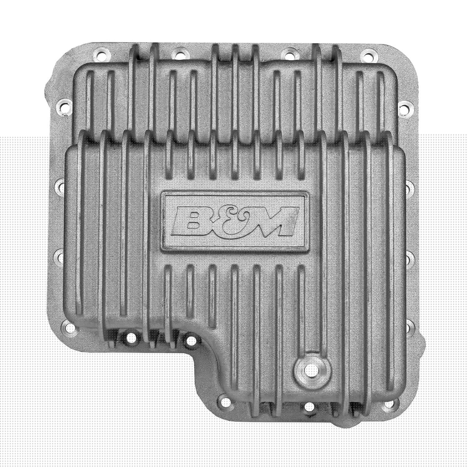 B&M 40281 Cast Deep Transmission Pan For C6