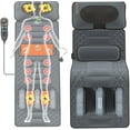 thumbnail image 1 of SURJDE Full Body Massage Mat with Heat 20 Neck Shiatsu Kneading Massage Heads, Multifunctional Electric Heated Massage Chair Back Pad for Back Lumbar Leg Pain Relief,Foldable Storage,B, 1 of 5