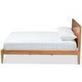 thumbnail image 3 of Bowery Hill Wood Full Panel Platform Bed in Oak and Pine, 3 of 8