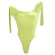 thumbnail image 2 of Gibobby Conjunto Lencería Tanga Y Bralette Conjunto de falda a cuadros para mujer con ribete de encaje y falda(Rosa, Talla única), 2 of 3