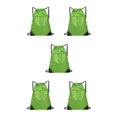 thumbnail image 1 of VONKY Portable Nylon Drawstring Bag Sack Beach Gym Backpack Shoes Bags Convenient and Versatile Light Green 5Set, 1 of 6