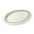 thumbnail image 1 of G.E.T. Heavy-Duty Plastic Serving / Dinner Platter, 14" x 10", Emerald (Set of 12), 1 of 1