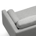 thumbnail image 5 of Simpli Home Morrison Mid Century Left Sectional 102 inch Wide Sofa Sectional in Mist Grey Tightly Woven Performance Fabric, 5 of 11
