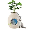 thumbnail image 1 of Gymax Plant Cat Litter Box w/ Smart Odor Removal Hidden Cat Litter Box Furniture, 1 of 10