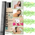 thumbnail image 1 of Acondicionador VEGAN Hidratante 300 ml Nefertiti + Peine Graduado Alfamar – Nutre, Suaviza y Mantiene el Alaciado Permanente, 1 of 7