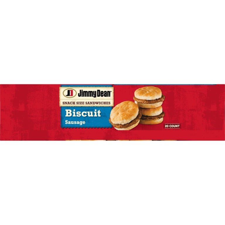 Jimmy Dean Frozen Breakfast Sandwich, Snack Size Sausage Biscuit
