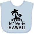 thumbnail image 3 of Inktastic First Trip to Hawaii Vacation Boys or Girls Baby Bib, 3 of 4