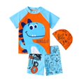 thumbnail image 6 of Boys Split Cartoon Cute Sunscreen Quick Dry Surfing Vacation Swimwear, 6 of 6