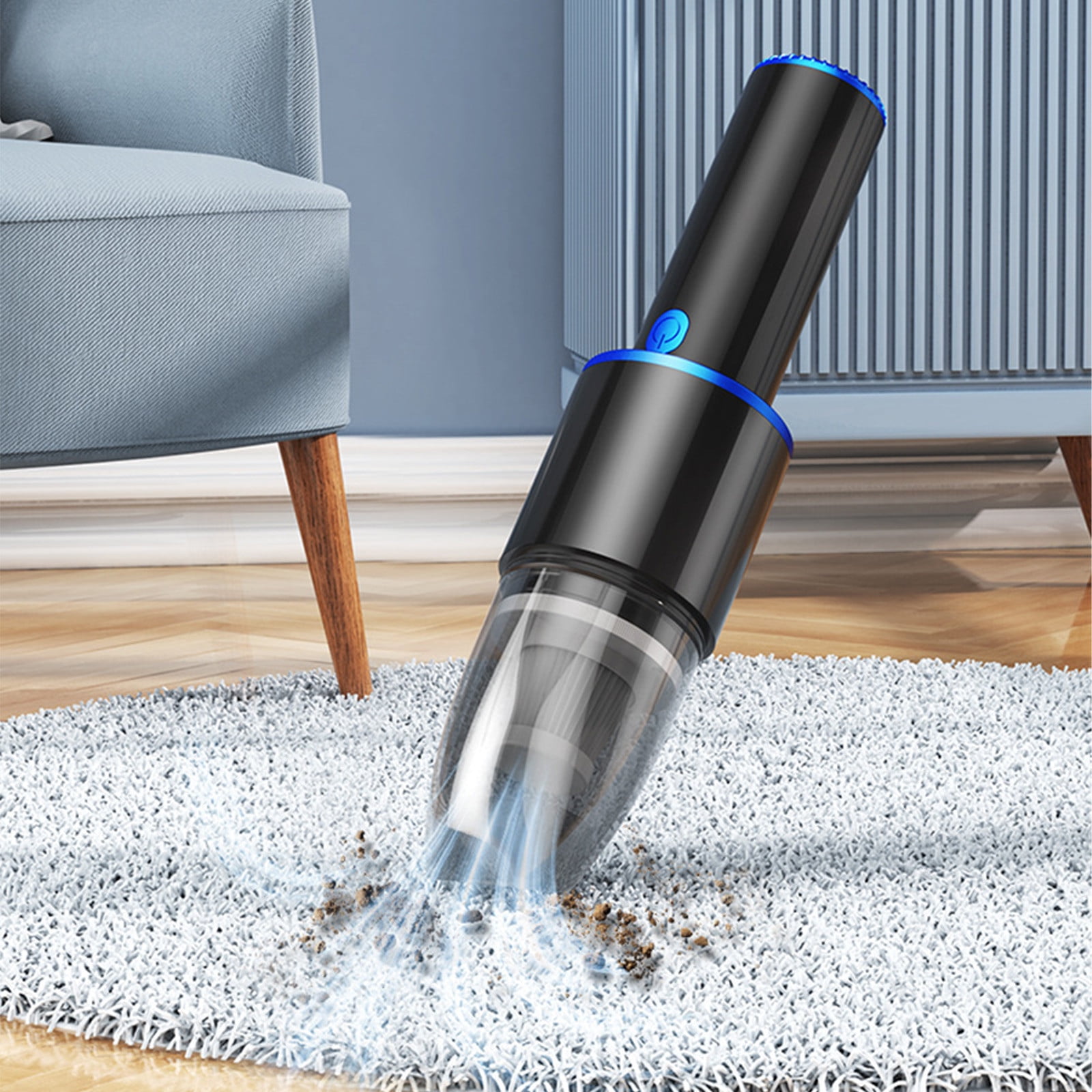 Portable Mini Vacuum Handheld Vacuum Cordless for Pet Hair Lightweight Rechargeable Hand Vacuum Cordless Portable Mini Vacuum Held Vacuum Cleaner for Car Home Walmart