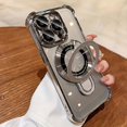 thumbnail image 5 of New Magnetic Suction Holder Mobile Phone Case For iPhone 11 12 13 14 15 Pro Max Plus, 5 of 5