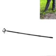 thumbnail image 5 of Weeding Rake Adjustable Length Stainless Steel Ergonomic Handle Hand Rake Garden Tool for Cultivating Loosening 4 Sections, 5 of 5