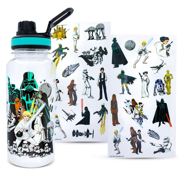 Jarra para botella de agua Star Wars Legacy de 950 ml con juego de pegatinas