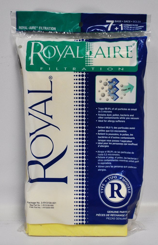 14 Bags Royal Y Vacuum Bags royal-aire y bag 