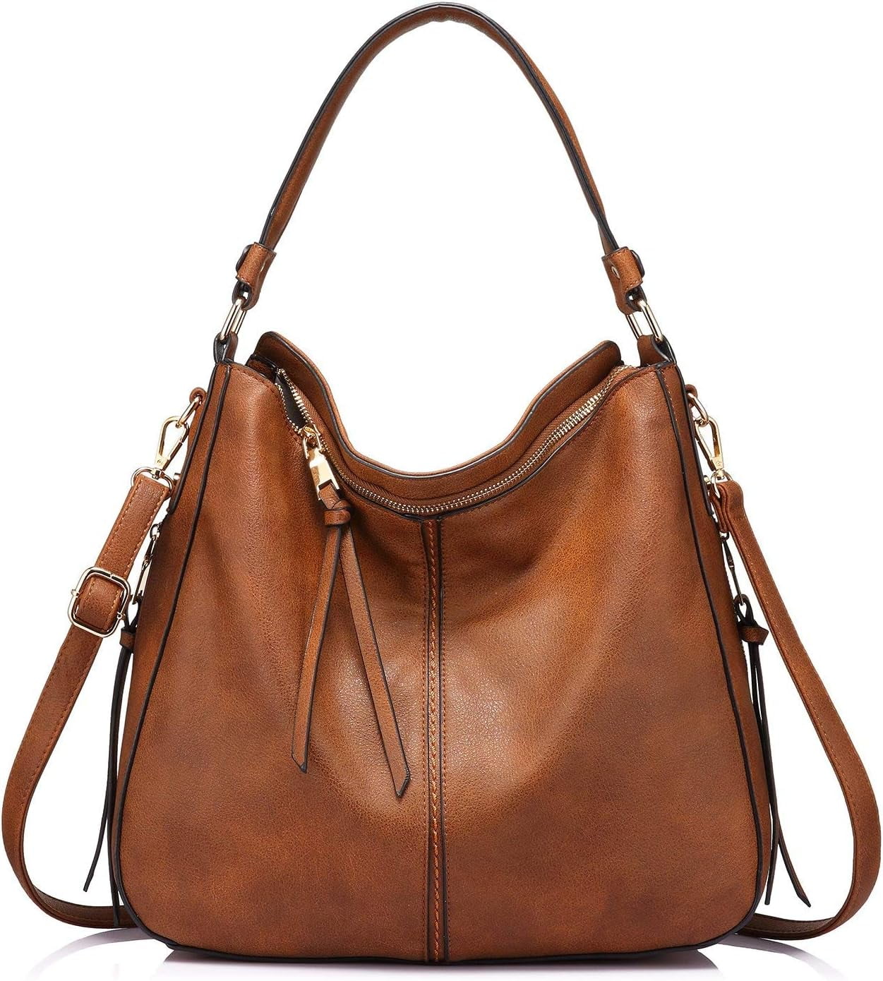 Fashion Handbags for Women Large Designer Ladies Hobo bag Bucket Purse Faux Leather
