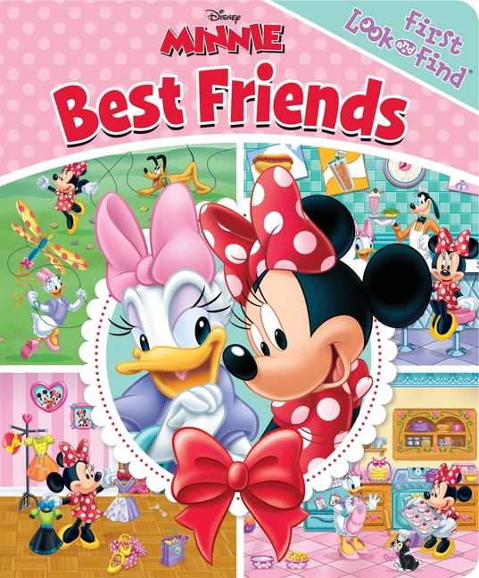 PI Kids Little Look and Find Activity Book Disney Minnie Mouse 