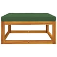 thumbnail image 3 of vidaXL 3 Piece Garden Lounge Set with Cushions Solid Wood Acacia, 3 of 5