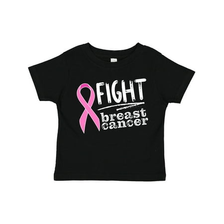 

Inktastic Fight Breast Cancer Pink Ribbon Gift Toddler Boy or Toddler Girl T-Shirt