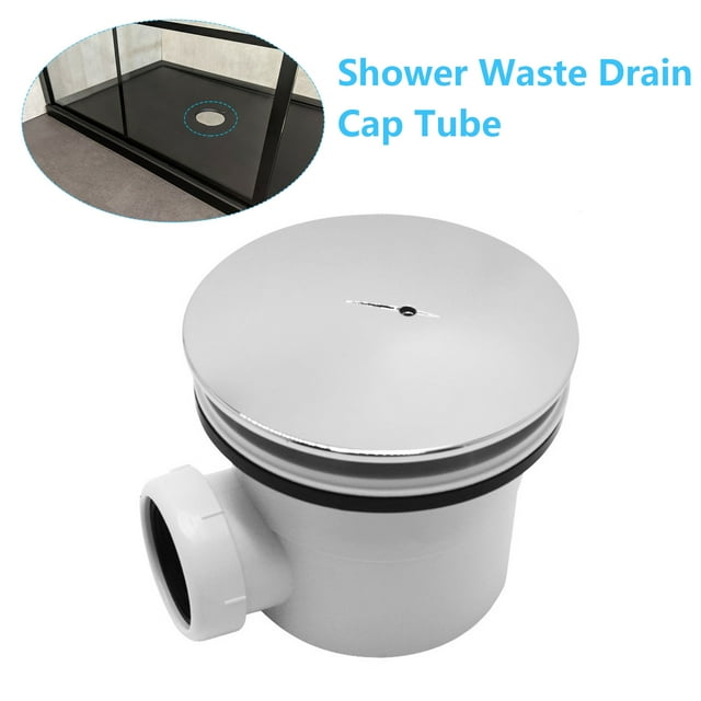 Stuffygreenus 90mm Fast Flow Waste Trap with 90 Degree Low Profile Shower Drain Trap and Anti