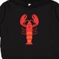 thumbnail image 3 of Inktastic Lobster Cute Ocean Creature Toddler Hoodie, 3 of 4