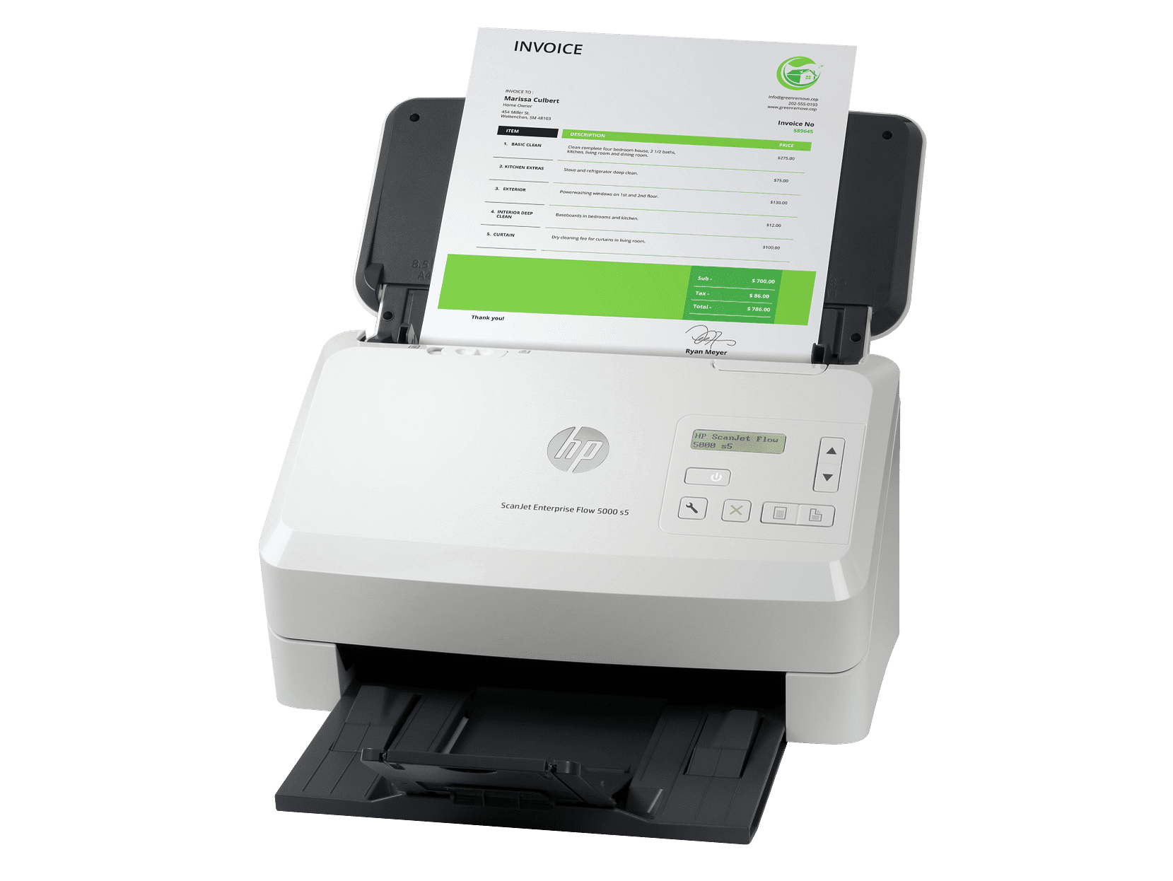 HP ScanJet Enterprise Flow 5000 s5