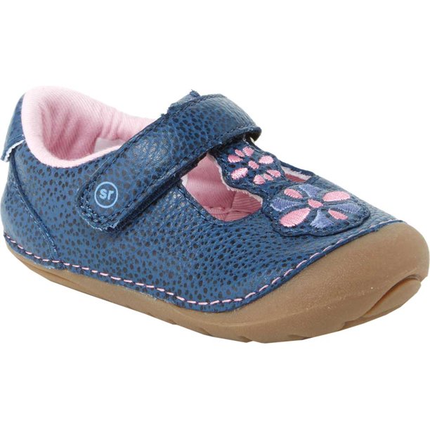Infant Girls' Stride Rite SM Kelly Sneaker Navy Leather 3 M ...