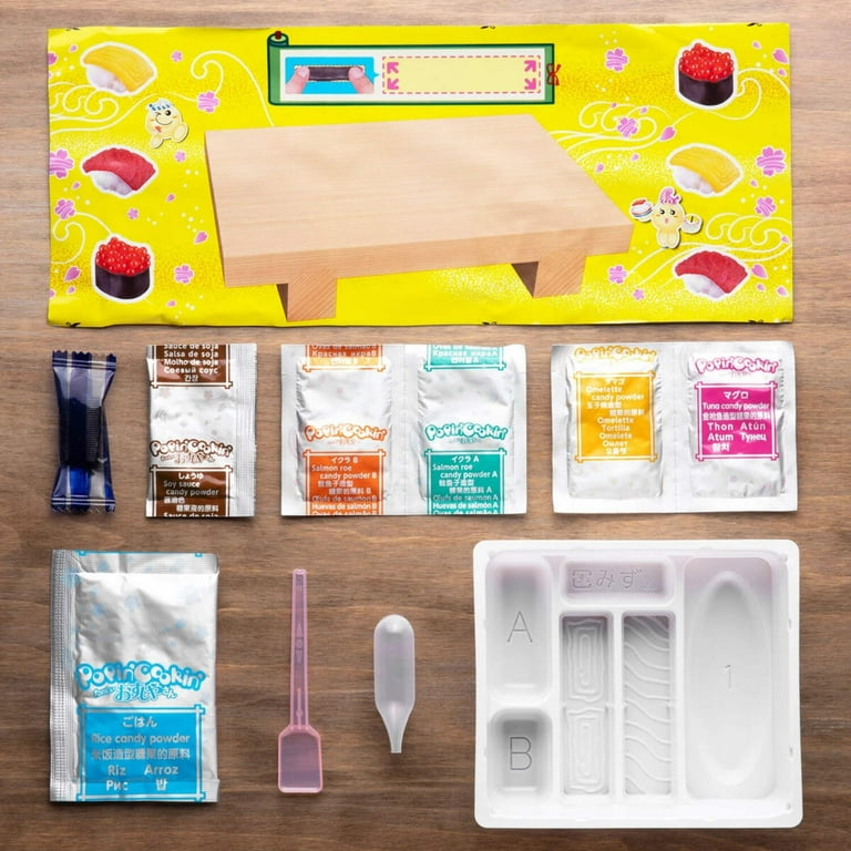 4 pack) JFC International Kracie Popin' Cookin' Tanoshii Sushi, 1