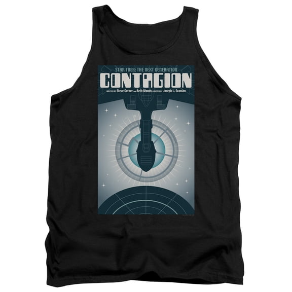 Star Trek Tng Season 2 Episode 11 Adult Tank Top Black