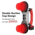 thumbnail image 4 of Double Suction Cups Tile Tiling Machine With 2 Batteries Tiles 5 Speed Adjustable Tile Vibrator Floor Suction Cup Laying Tools ,Easy to Use, 4 of 7