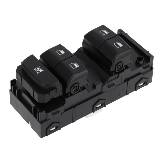 Interruptor de ventana eléctrica único para el lado del conductor delantero izquierdo para Kia Ceed 2018-2022 en negro
