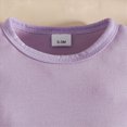 thumbnail image 4 of CAUYDY Preemie Girl Bodysuit Set Baby Girls Short Sleeved Clothing Newborn Fall Winter Romper Toddler Outfit 3M 6M 9M 1T 2T Sizes 9-12 Months,Purple, 4 of 6
