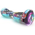 thumbnail image 1 of HOVERSTAR Hoverboard All New Version-HS2.0, Chrome Color & Coating Skins Two Wheels Self-Balancing Scooter with Wireless Speaker Playing Music & Led Wheels Flashing Lights, 1 of 6