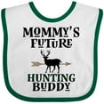 thumbnail image 3 of Inktastic Mommy Hunting Buddy Archery Boys or Girls Baby Bib, 3 of 4