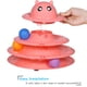 thumbnail image 3 of Plato giratorio Cat Toy con 6 bolas de 3 niveles UPSKY, 3 of 6