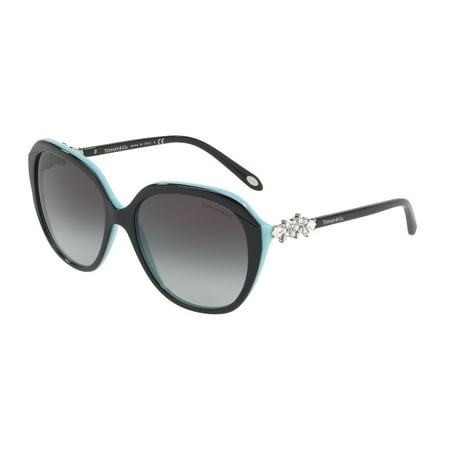 Tiffany 0TF4132HB Full Rim Square Womens Sunglasses - Size 57 (Gray Gradient)