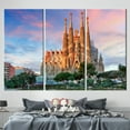 thumbnail image 2 of UNESCO Canvas Gift, Canvas Gift, Wall Art, Canvas Decor, Antoni Gaudi Canvas Art, Landscape Canvas, Barcelona Poster, Canvas Wall Decor - Rolled Canvas, 2 of 6