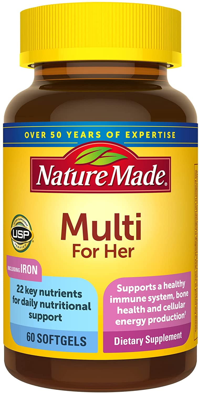 Nature Made Multivitamin For Her, Women's Multivitamin for Nutritional