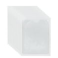 thumbnail image 1 of SHISUYAN 10PCS Self- Adhesive Pocket Library Pockets Label Holder With Open For Cards Business Cards And Photos Organization, 1 of 8