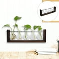 thumbnail image 2 of Shisuyan Plants Terrarium Wood And Iron 1Set 15In X 4.9In, 2 of 8
