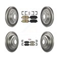 thumbnail image 1 of Transit Auto Front Rear Ceramic Pads and Coated Disc Brake Rotors Kit for Car Hyundai Genesis Coupe KGA-101103, 1 of 11