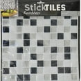 thumbnail image 3 of Room Mates TIL3227FLT Charcoal & White Metallic Peel & Stick Tiles, 3 of 4