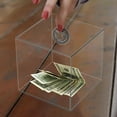 thumbnail image 5 of Alcancía de Acrílico Transparente, Alcancía Que No Se Puede Abrir para Adultos y Niños, Regalo de Mesa para Amigos, 5 of 5