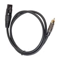 thumbnail image 1 of Conector XLR Baoblaze Cable de sonido Enchufado En Oro 100 cm, 1 of 8