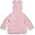 thumbnail image 2 of Minnie Mouse Girls Puffer Coat, 4-6X, 2 of 2