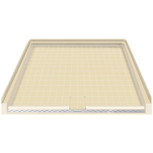 Transolid 39.5" x 37.75" Solid Surface Barrier-Free Right-Hand Shower Base, Available in Various Colors