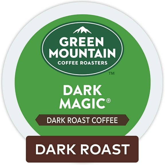 Green Mountain Coffee Roasters Dark Magic Keurig Single-Serve K-Cup Pods, Dark Roast Coffee, 72 Count