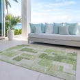 thumbnail image 6 of Addison Rugs Chantille Indoor/Outdoor Transitional Geometric Green Washable Rectangle Rug, 2'6" x 3'10", 6 of 6