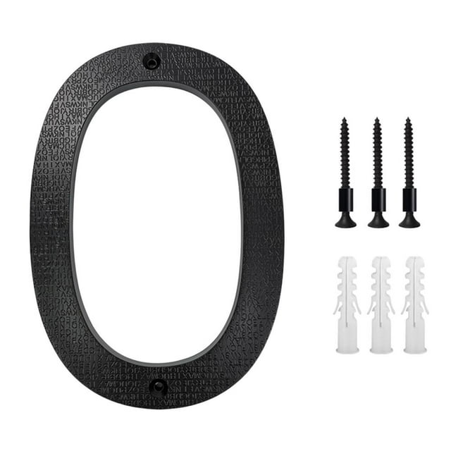 Feltree 5 Inch Modern Metal House Numbers Door Number House Address Letters and Numbers for Outside Signs