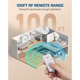 thumbnail image 3 of Salida de control remoto DEWENWILS programable de 15 A, 1875 W, 100 pies, 3 of 7
